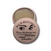 BIG IS BEAUTIFUL! Natural Eyebrow and Eyelash Re-Growth Wax. Organic. Stimulates Hair Growth. Hair Thickening. Made with Orgainc Castor Oil and the Purest Essential Oils.Makes a Great Brow Wax Primer